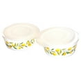 thumbnail image 2 of Lemon Printed Storage Bowls With Lids - 2 Count Pack, 2 of 3