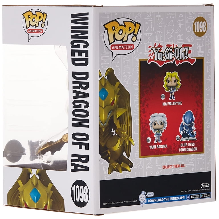 Exclusive Funko Pop! Winged Dragon of Ra 6 inch Figure 1098