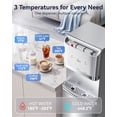 thumbnail image 3 of Nepsam Bottom Load Water Dispenser, 3 Spout Bottom Loading Water Cooler, Hot Cold Room Temp for 5 Gallon Bottles, Aluminium Alloy Vertical Water Cooler for Home Office, ETL certified, 3 of 7