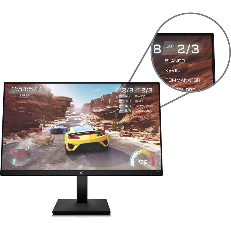 1ms Response Time Monitor HP 27 Inch FHD Gaming Monitor - 75Hz, 1ms ...