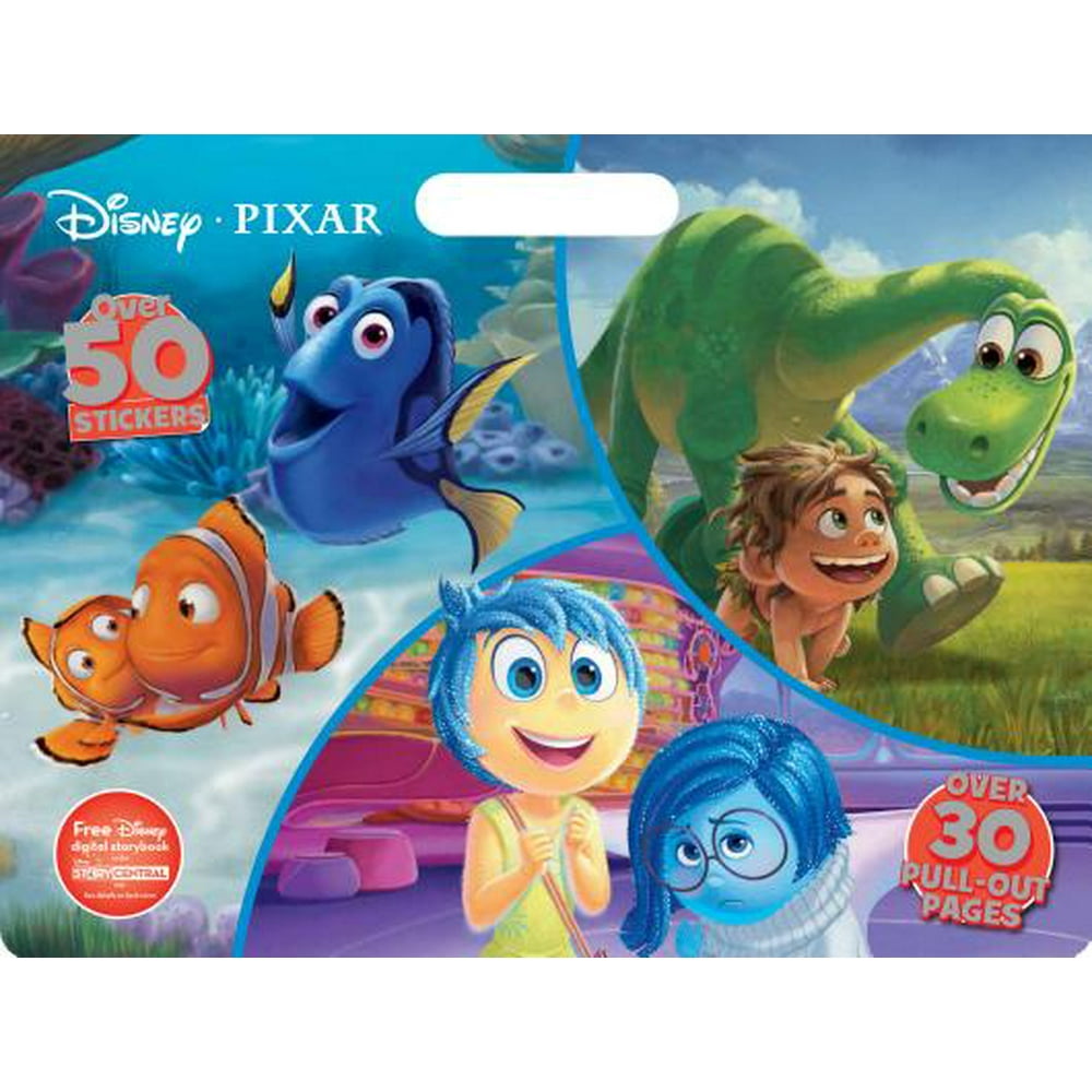 Floor Coloring Pad: Disney Pixar Coloring Floor Pad (Paperback