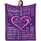 thumbnail image 1 of LHSHID 40th Birthday Gifts for Women Blanket 40th Birthday Gifts Ideas Birthday Gifts Throw Blanket Women 40th Birthday Gifts for Sister Wife Mom 40 Year Old Birthday Gift Ideas 30x40in, 1 of 6