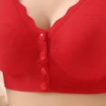 thumbnail image 5 of Fatuov Womens Front Closure Bra Light Support Comfortable Wireless Bra for Lounge Push Up Full Coverage Breathable Bra, All-Day Wear, Underwear 42A, 5 of 5