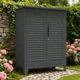 thumbnail image 4 of S-HOME Steel Metal Tool Storage Cabinet in Slate Color 47 Inches Tall with Ample Space for Garage and Office Use, 4 of 12