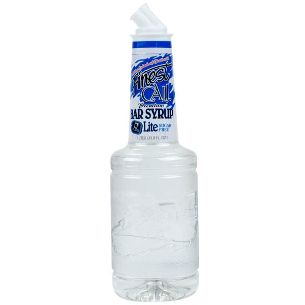 Finest Call 1 Litre Barre Sans Sucre de Qualité Supérieure / Sirop Simple