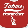thumbnail image 4 of Inktastic Future Researcher Science Job Boys or Girls Baby Bib, 4 of 4