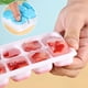 thumbnail image 3 of Bandeja para cubitos de hielo, molde de silicona con cubierta cuadrada de 14 cubos, moldes para cubitos de hielo de fácil liberación, barra de cocina de verano, herramientas para hacer bebidas heladas, 3 of 5