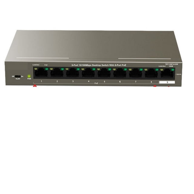 PoE Switch Gigabit Ethernet Switch 5/6/9/10ports 100Mbps/1000Mbps Network POE Switch For IP Camera/Wireless AP/CCTV Camera