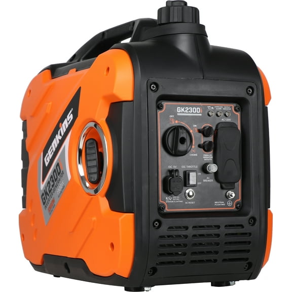 Genkins 2300 Watt Portable Inverter Generator Gas Powered Super Quite
