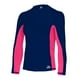 thumbnail image 1 of Voit Traje de Baño Tipo Rashguard, Dama, Azul, Talla Chica, 1 of 2