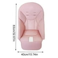 thumbnail image 4 of PU Leather for Baby Dining Chair | High Chair Covers for Toddler Kids,Padding Seat for Kids Chairs,Easy to Install Replacement Cushion High Chair Covers for Toddler Kid, 4 of 5