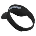 thumbnail image 2 of Missouri Typography Logo Embroidered Cotton Twill Sun Visor - Black OSFM, 2 of 5