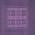 thumbnail image 1 of Ahgly Company Indoor Square Southwestern Blue Country Area Rugs, 8' Square, 1 of 4