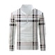 thumbnail image 4 of Blusa y camisa de manga larga con cuello vuelto para hombre, informal, con estampado, de manga larga, con solapa y media cremallera, deportiva, de poliéster., 4 of 5