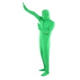 thumbnail image 2 of Chromakey Body Suit, Breathable Uniform Color Washable Green Chromakey Bodysuit  Lightweight Easy To Identify With  Zipper For Shooting 180cm, 2 of 8
