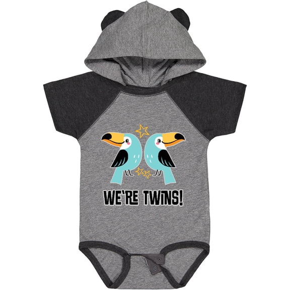 Inktastic Twin Boys Toucan Birds Matching Boys or Girls Baby Bodysuit