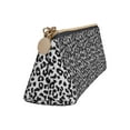 thumbnail image 3 of Goofa Similar To Leopard Print Pattern Pencil Case Portable Stylish Triangle Pencil Pouch with Zipper Leather Cosmetic Pouch Bag Makeup Cosmetic Pencil Pouch, 3 of 9