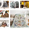 thumbnail image 7 of Yibo Dinosaur Alphabet Blanket Educational Learning Gift for Girls Boys Kids Dinosaur LoversSuper Soft Flannel Blanket for Sofa Camping TravelWarm Home Decor for All Seasons,for Kids/Baby, 7 of 7