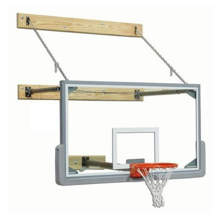 Three Point Wall Mount 3 ft. Extension Board Mounting (3 - 4 (Best Wood For Basketball Backboard)