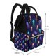 thumbnail image 2 of Disketp Sea Jellyfish Mochila de Pañales de Gran Capacidad con Múltiples Bolsillos, Mochila de Viaje Multifuncional para Bebé, Unisex, Moderna y Resistente, 2 of 6