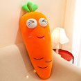 thumbnail image 4 of Peluche de zanahoria para niños, almohada Kawaii para dormir, bonita muñeca de zanahoria, juguete de peluche para niños, regalo de cumpleaños, 4 of 4