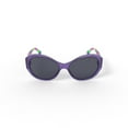 thumbnail image 4 of Hard Candy Womens Rx'able Sunglasses, Hs21, Cystal Purple Patterned, 57-16-138, with Case, 4 of 6