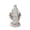 Gothic Ghost, variant on Halloween Chained Ghost Sculpture Decor, 3.9" Spooky Screaming Ghost Statue with Mini Tombstones, Gothic Haunted House Tabletop Ornament for Home Party