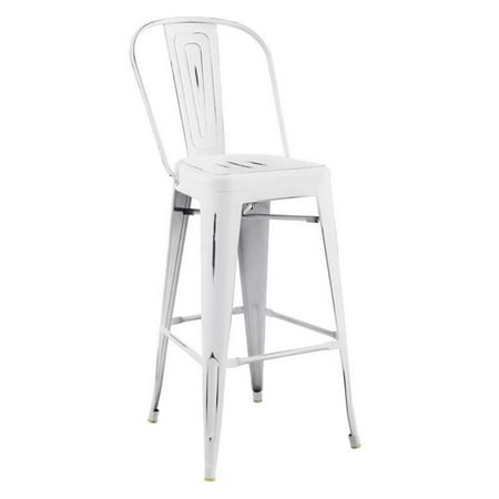 Promenade Bar Side Stool White - Modway