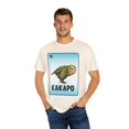 thumbnail image 4 of Humorous Kakapo Owl Parrots Card Illustration Gift | Hilarious Flightless Fowls Gag Men Women Unisex Garment-Dyed T-shirt, 4 of 4