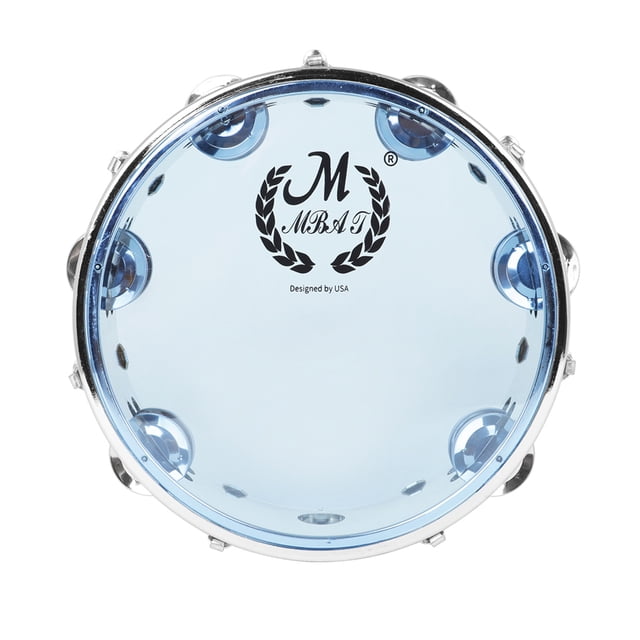 MasteelfCA 1Ensemble Instrument de Percussion Tambourin à Double Rangée Auto-Ajustant pour Performance