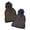 B, variant on Pom-Pom Knit Beanies with Rhinestone Accent Design (2-Pack)
