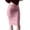Pink, variant on Ediodpoh Women's Skirts Womens Short Suede Skirt Elastic Waist Skirt Solid Color Side Slit High Waist Pencil Skirt Navy M