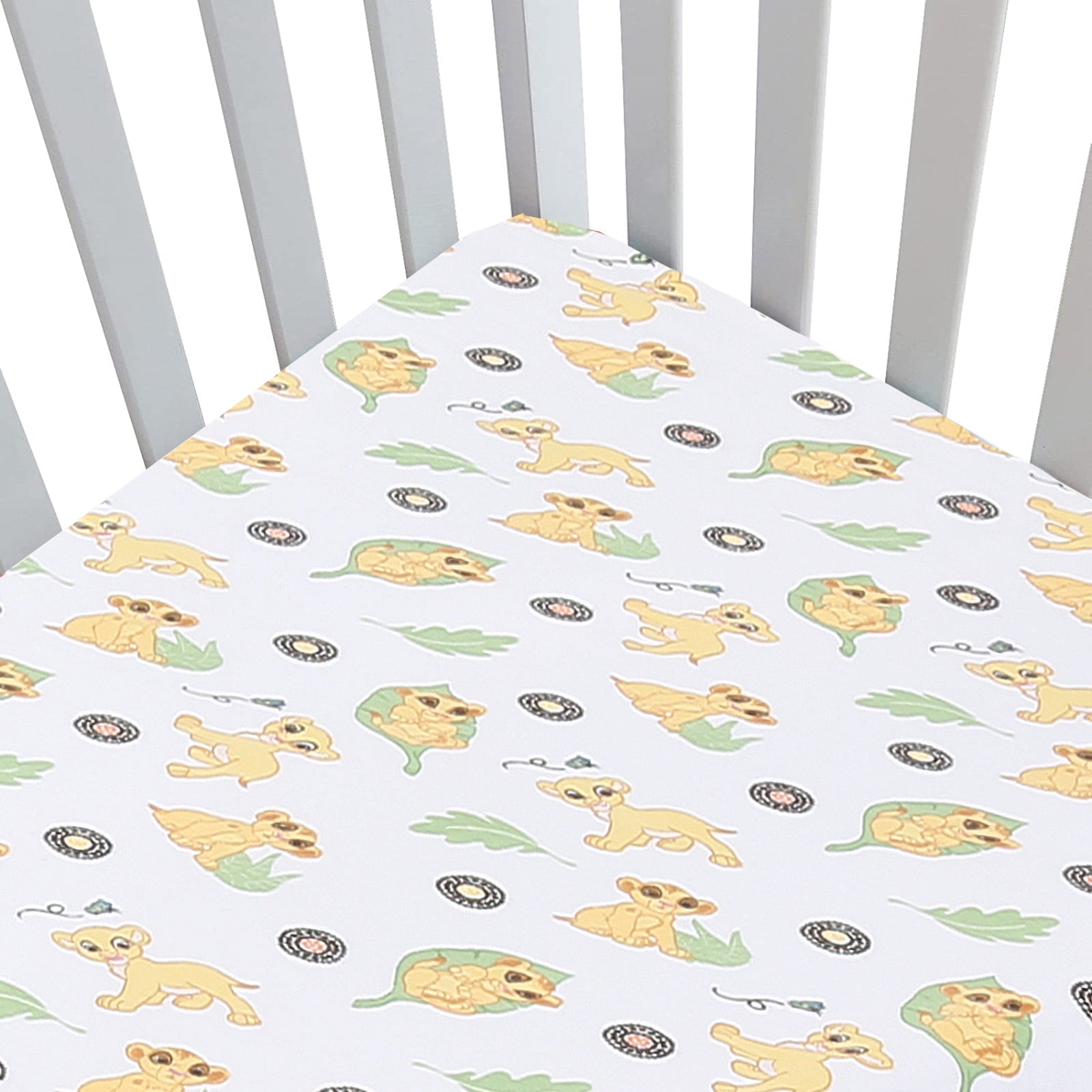 Danica 100% Cotton Fitted Baby Crib Sheet 3 Pack for baby Boys Girls |Standard Crib And Toddler Mattress Sheets | 28x52 Inch (3PK, Mickey & Robot)