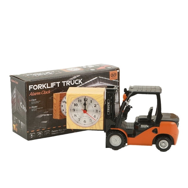 Despertador Creative Forklift Truck con reloj funcional