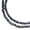 Gunmetal, variant on John Bead Crystal Lane Rondelle Bead Strands - Black, Opaque, 7"