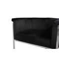 thumbnail image 4 of Chic Home Emery Bar Stool Velvet Upholstered Chrometone Base, Black, 4 of 5
