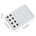 thumbnail image 2 of Riwcyla MIDI Controller Pad Backlight MIDI Keyboard BT Connection Low Latency 3.5mm Output Interface ith 16 Pads 8 Assignable Knobs Note Repeat Portable MIDI Pad, 2 of 6