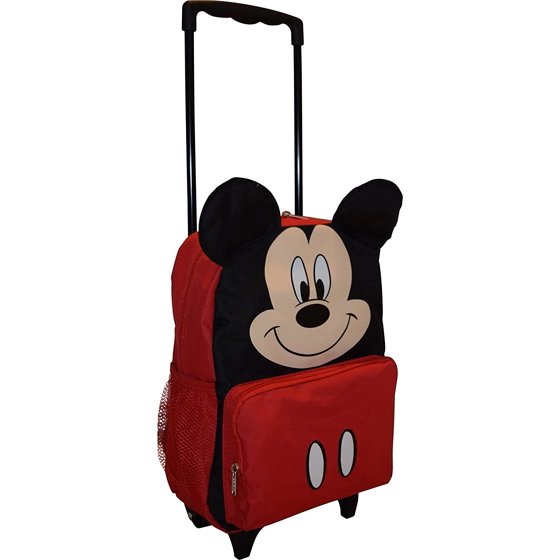 Disney Mickey Mouse 14 Softside Rolling Backpack