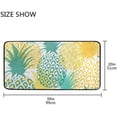 thumbnail image 6 of Kitchen Rugs Pineapple Tropical Fruit Design Non-Slip Soft Kitchen Mats Bath Rug Runner Doormats Carpet for Home Decor, 39" X 20", 6 of 6