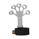 thumbnail image 5 of Ejercitador de dedos, entrenador de fuerza, ejercicio, fortalecedor de dedos para gimnasio, Fitness, escalada , 1pc gris Macarena Pinza de dedo, 5 of 8