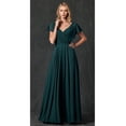 thumbnail image 1 of Flutter Sleeve Bridesmaid Dress, 1 of 3