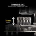 thumbnail image 5 of Memoria RAM DDR4 32GB 3200MHz CORSAIR VENGEANCE LPX 2x16GB Negro CMK32GX4M2E3200C16 Corsair CMK32GX4M2E3200C16CORSAIR, 5 of 5