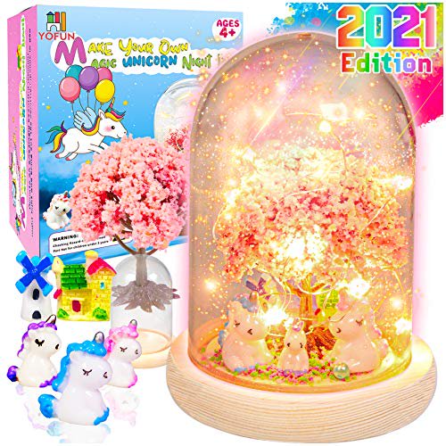 Y YOFUN YOFUN Make Your Own Unicorn Night Light Unicorn Craft Kit