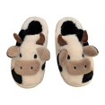 thumbnail image 5 of Soft Cute Girly Heart All-inclusive With Cow Cotton Slippers Women Winter Non-slip Warm Home Shoes, 5 of 5