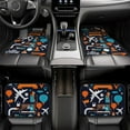 thumbnail image 6 of Daiia Creative Transport Printed Car Floor Mats Set of 4, Durable Non Slip Auto Floor Carpet, Car Interior Carpets Proof Foot Pads Anti-Slip Cushion Automoetive Accessories, 6 of 6