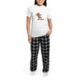 thumbnail image 5 of CafePress - Oh Snap Gingerbread Cookie Women's Light Pajamas - Women's Short Sleeve Print T-Shirt and Pants Light Cotton Pajama Set, 5 of 7
