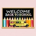 thumbnail image 2 of CafePress - WELCOME BACK TO SCHOOL BUS Long Sleeve T Shirt - Long Sleeve Infant T-Shirt, 2 of 2
