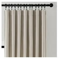 thumbnail image 4 of Faux Linen Pinch Pleated Curtains 90 Inch Length, Light Filtering Curtains 90 Inches Long for Bedroom Living Room, Semi Sheer Privacy Curtains 90 Inch Length Rod Pockets(52x90 inch, Linen), 4 of 7