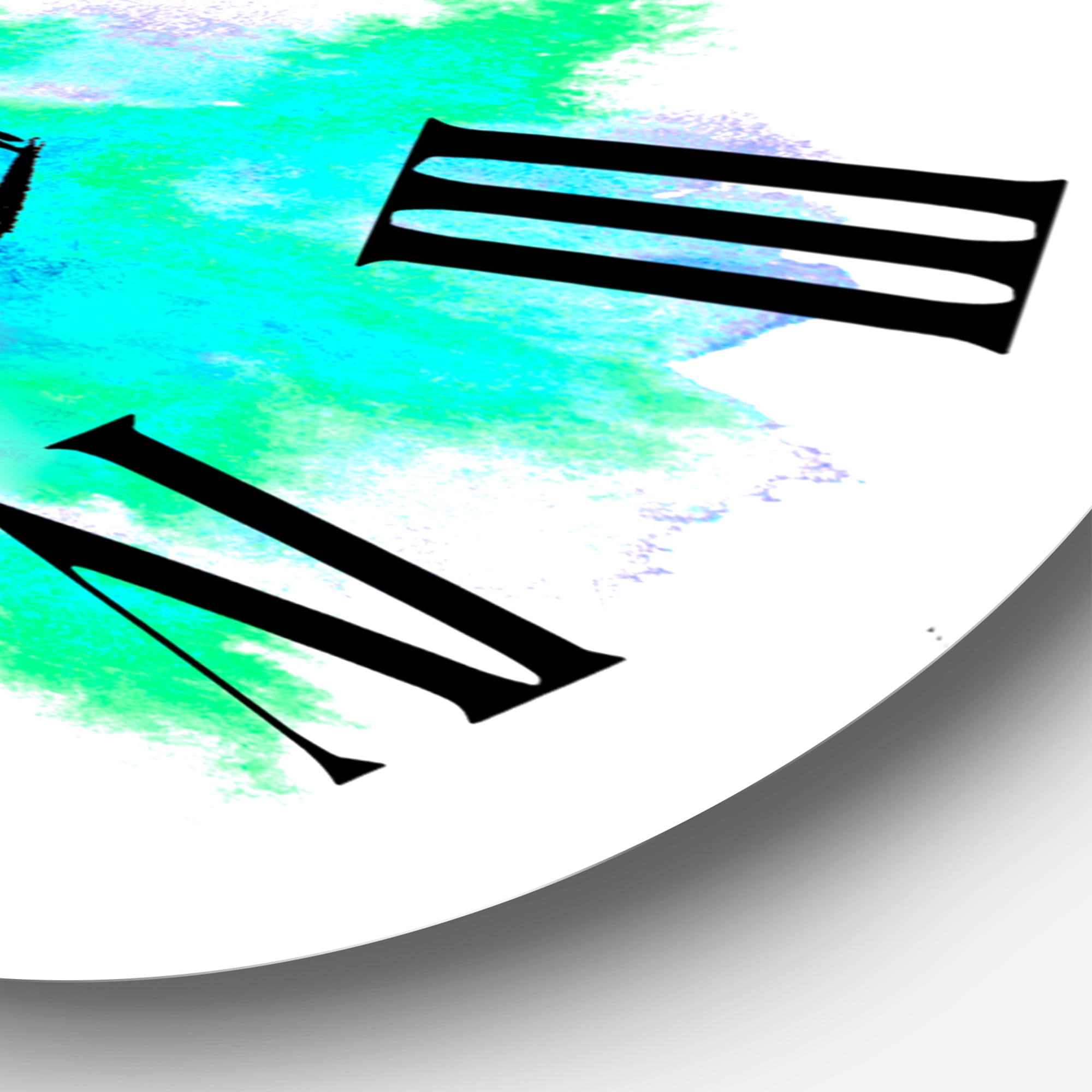 Designart 1 in Quartz Modern/Contemporary Wall Clock