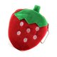 thumbnail image 2 of Monedero lindo Fruta Fresa Bolsillo de la cartera de la felpa Mini bolso Monedero (Rojo), 2 of 5